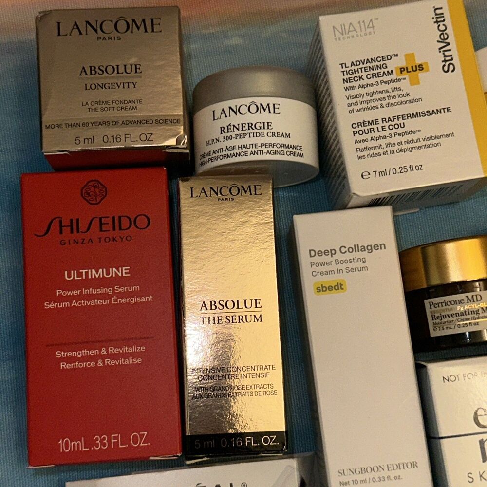 Lot Of Luxury, Beauty, Antiaging, Travel Products, Lancôme, Perricone, Shiseido - Picture 2 of 8